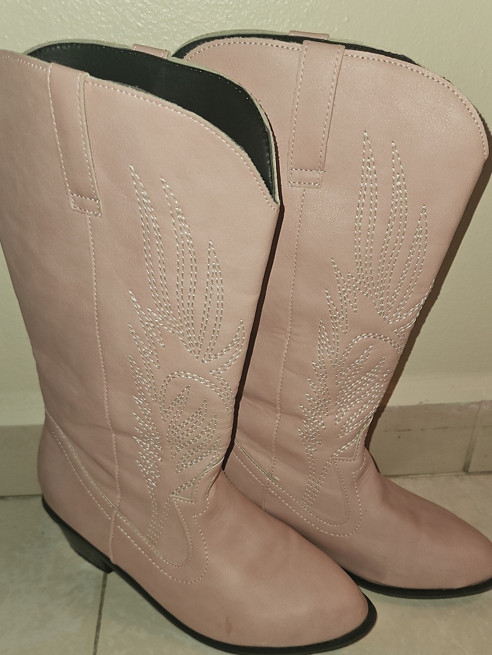 Women's Dusty Pink Western Boots